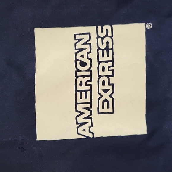 Vintage American Express Logo Windbreaker USA made - Picture 2 of 9
